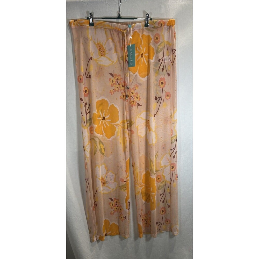 Shore Life Beach Cover Up Pants  2X